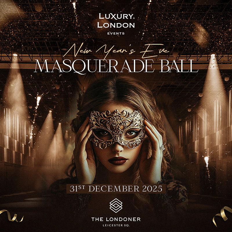 New Year’s Eve London 2025 | Young Adult (Up to 13 years old) Gold Seating Dinner and Party Ticket