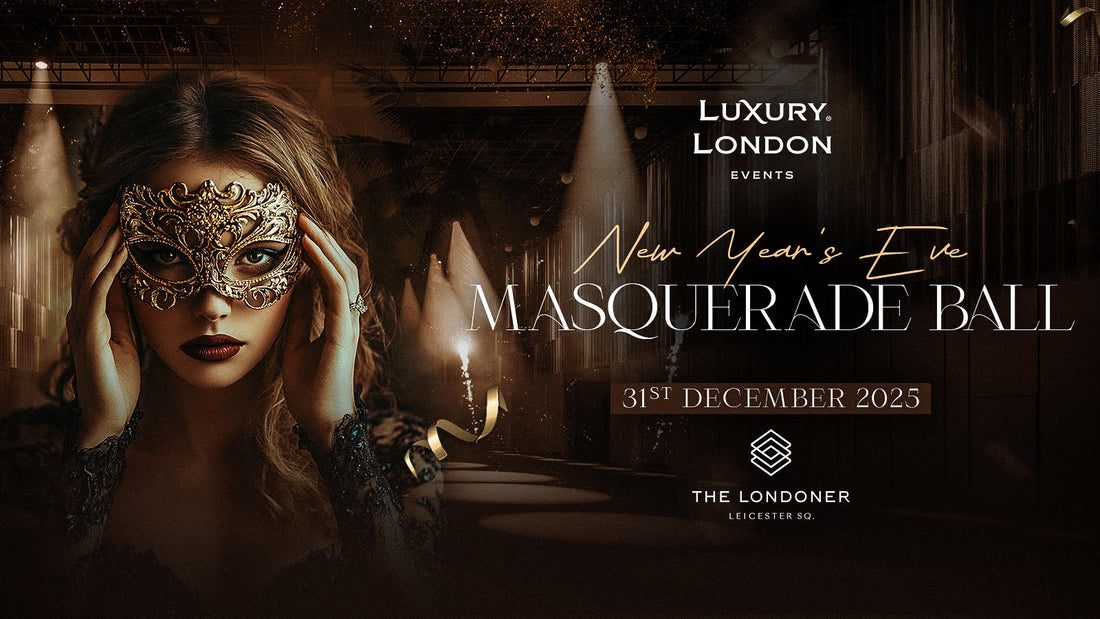 Ultimate New Year’s Eve Masquerade Ball 2025 at The Londoner Hotel!