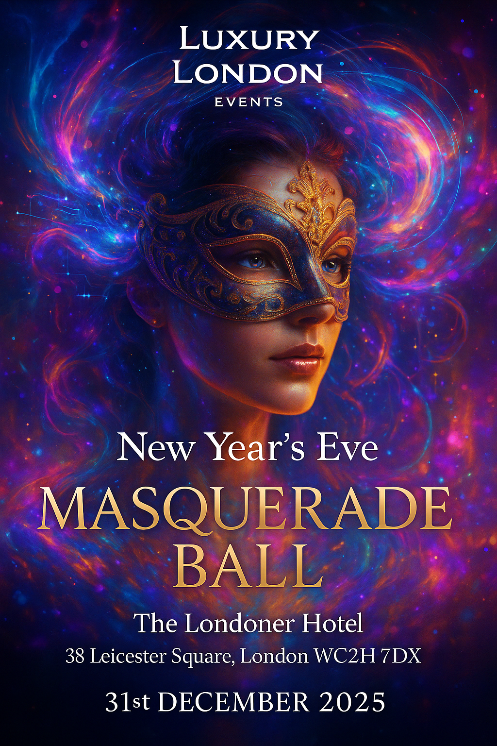 New Year’s Eve London 2025 | Silver Dinner & Party Ticket at The Londoner